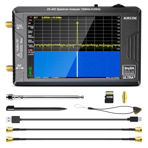 AURSINC TinySA Ultra+ Spectrum Analyzer