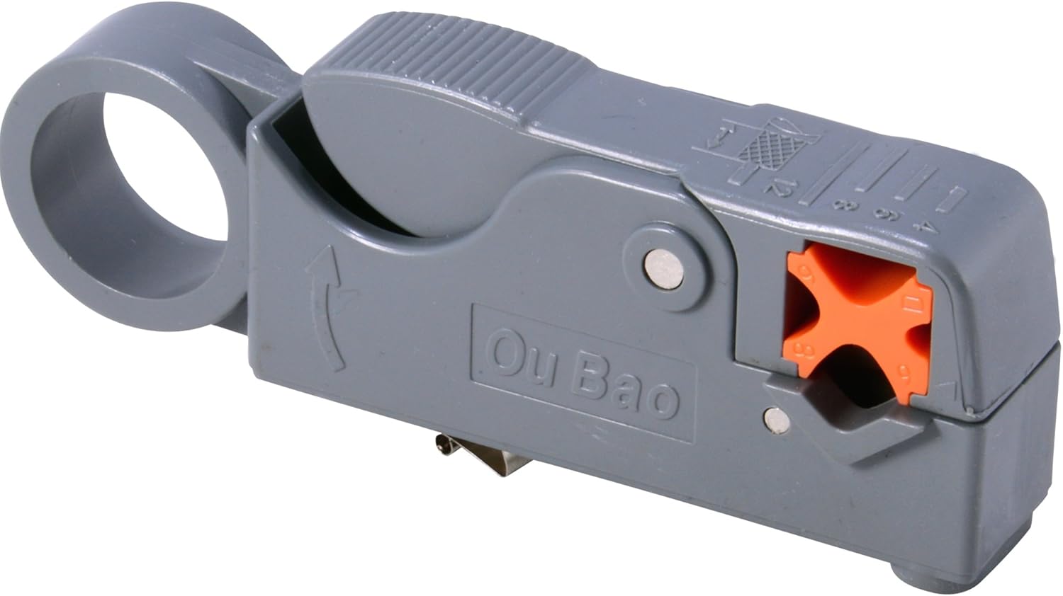 JacobsParts Universal Coax Cable Stripper Tool (RG58/RG59/RG6/RG8X)