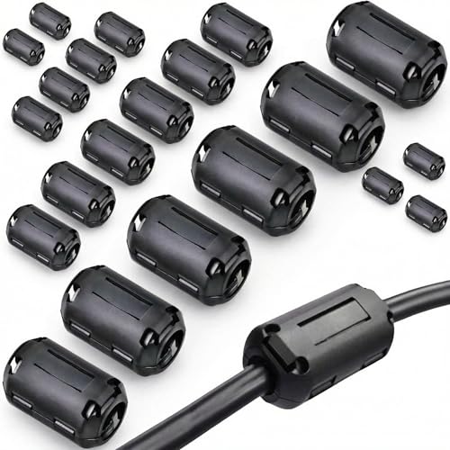 Clip-On Ferrite Choke Kit 22-Pack