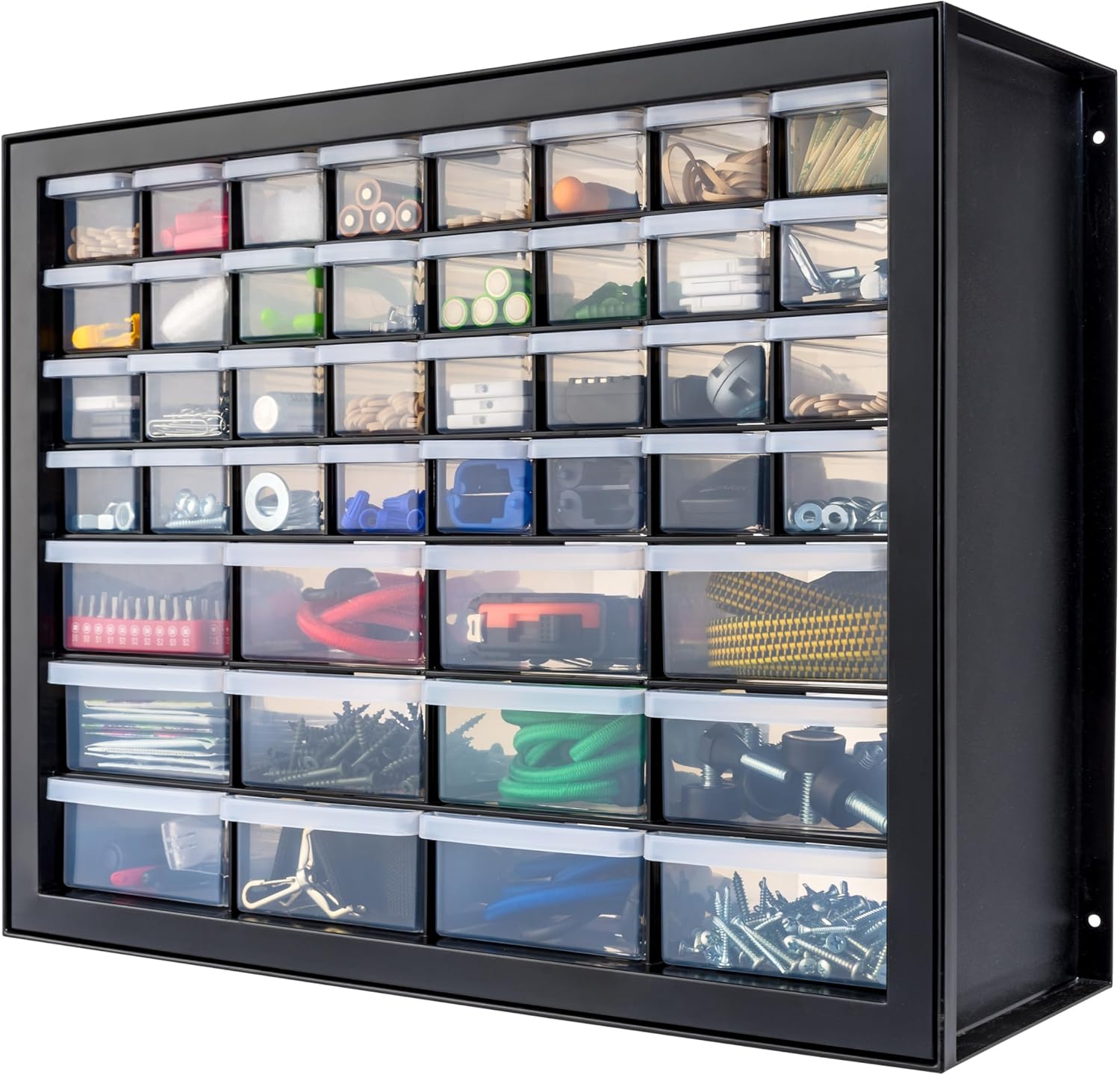 IRIS USA 44-Drawer Modular Parts Organizer — Stackable, Small Parts Cabinet