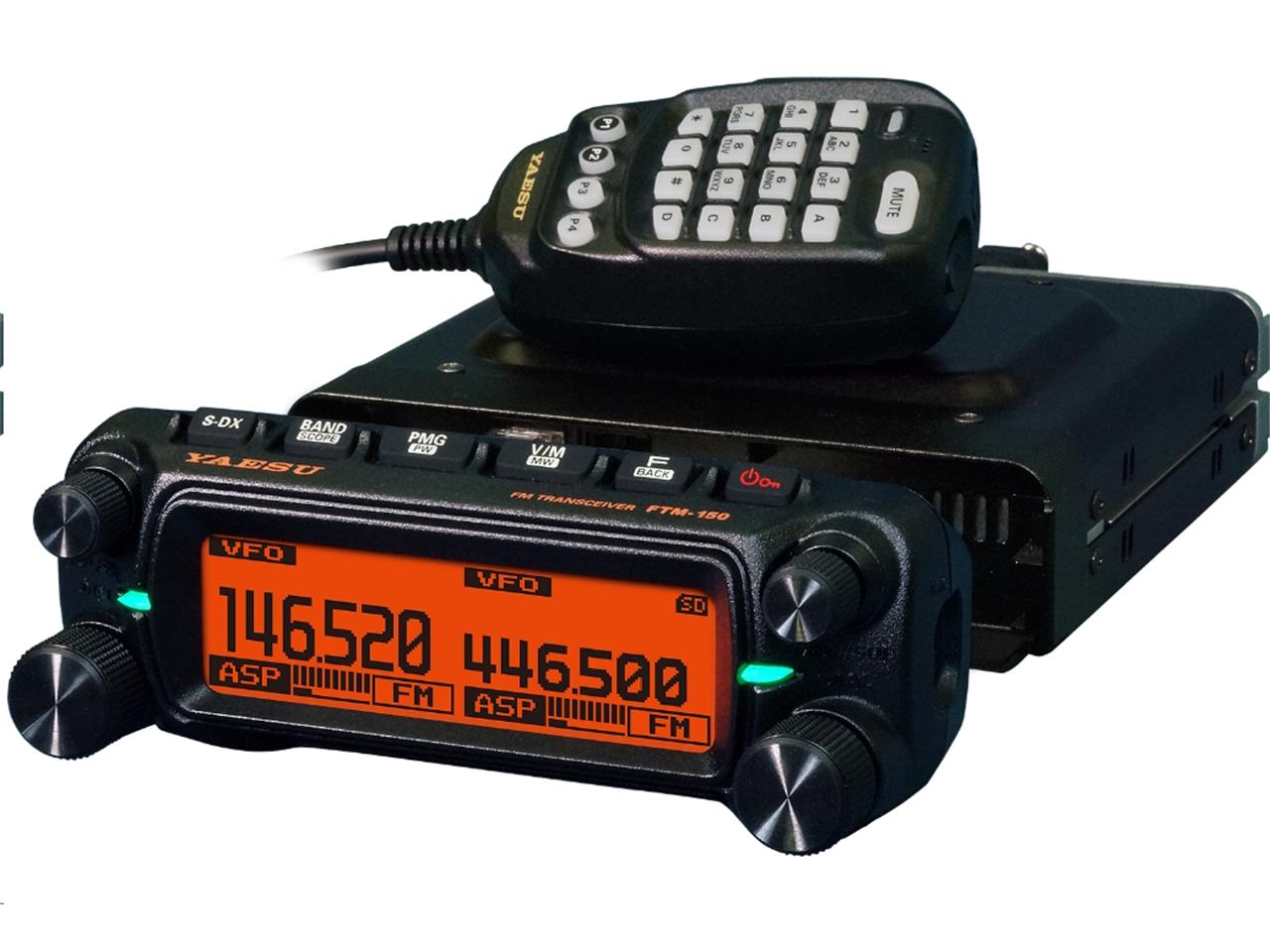 Yaesu FTM-150RASP 55W Dual Band Mobile with C4FM & ASP